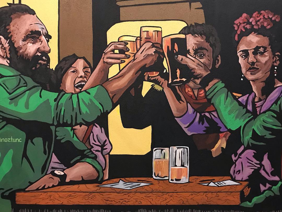An — Duvar üzerine karışık teknik — 2019