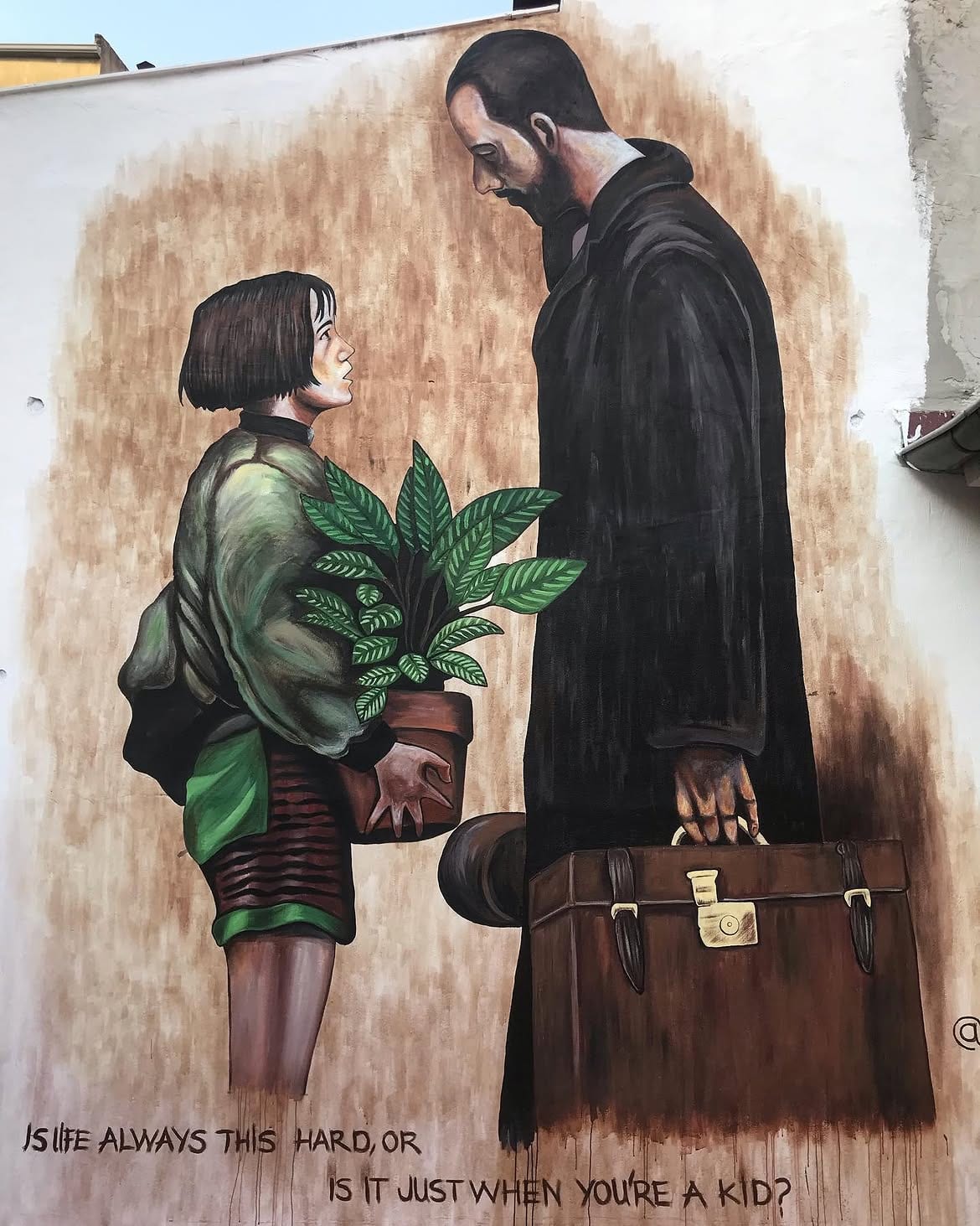 Mathilda — Duvar üzerine akrilik boya — 2019